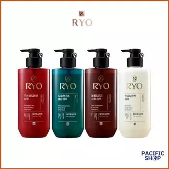 [Ryo] Шампунь против выпадения волос, 480 мл Hair Strengthen & Volume