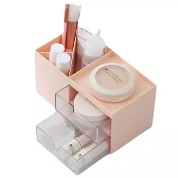 RYOHIN Lab. Accessory Case Pen Holder Pen Stand Storage Tabletop Stationery Stylish 1 Piece (Pink)