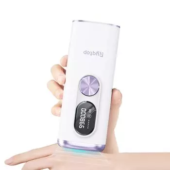 Ryqtop Hair Removal Device Cooling Root Hair Completely Suppresses Hair Growth in 4 Gentle on the IPL Photo Epilator Whole Body Hair Cold Sensing Hair белый