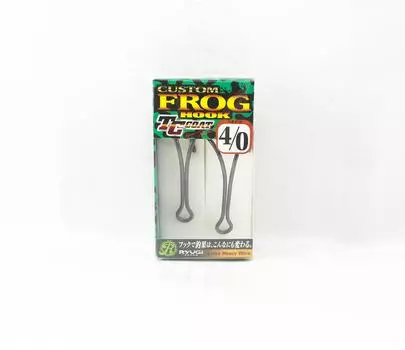 Ryugi HCF093 Крючок-лягушка на заказ, двойной размер 4/0 (5275)