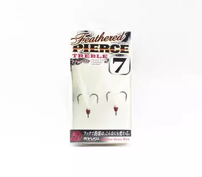 Ryugi HFP046 Тройные крючки с перьями, размер 7 (2359)
