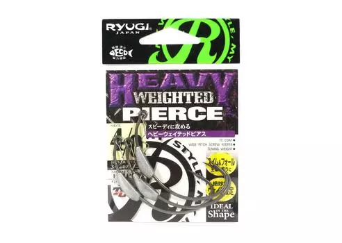 Ryugi HHP088 Утяжеленный прокалывающий крючок, размер 4/0 (4957)