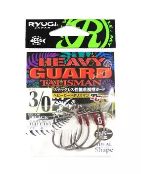 Ryugi HHT113 Крючок-талисман Heavy Guard, размер 3/0 (6470)