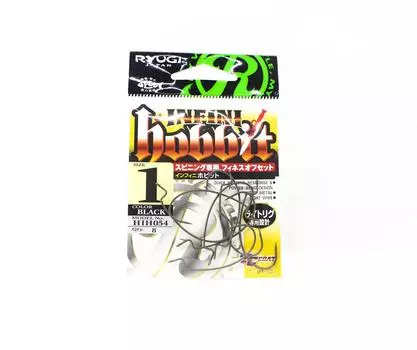 Ryugi HIH054 Крючки-червяки Infini Hobbit Light, размер 1 (4238)