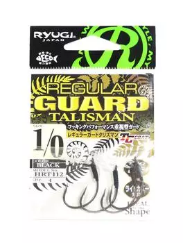 Ryugi HRT112 Крючок-талисман Regular Guard, размер 1/0 (6395)