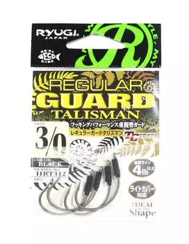 Ryugi HRT112 Крючок-талисман Regular Guard, размер 3/0 (6418)