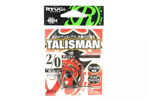Ryugi HTA053 Крючок Talisman Neko, размер 2/0 (8572)