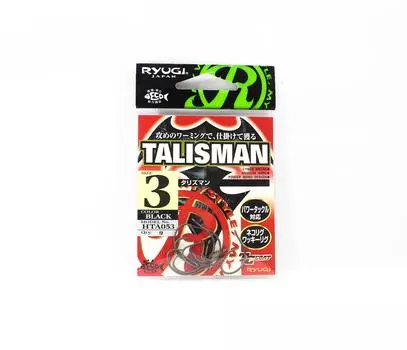 Ryugi HTA053 Крючок Talisman Neko, размер 3 (8534)