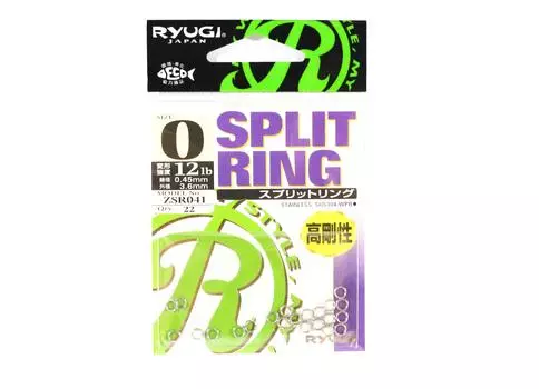Ryugi ZSR041 Разъемные кольца из нержавеющей стали Размер 0 (1345)