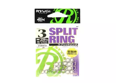 Ryugi ZSR041 Разъемные кольца из нержавеющей стали Размер 3 (1376)