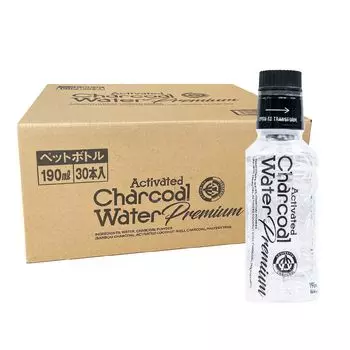 Ryukyu Front Active Charcoal Water Premium 190 мл x 30 бутылок набор