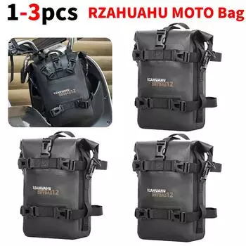 RZAHUAHU Motorcycle Bag Multifunctional Bumper Bag Waterproof Large Capacity Anti-slip Motorcycle Seat Bag Motorbike Accessories
