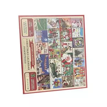 Rzp Christmas Countdown Puzzle Blind Box Toy Christmas Advent Calendar Puzzle 1000 Pieces