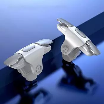 S03 мобильный джойстик игровой геймпад для PUBG Trigger Shooting Game Fire Button Key Controller белый