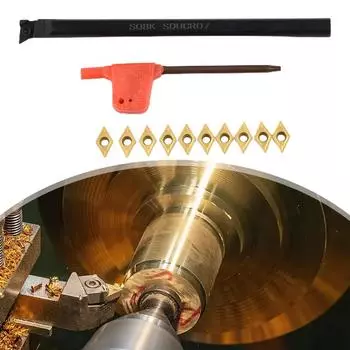 S08K-SDUCR07 8x125 мм держатель токарного резца расточная оправка + твердосплавное лезвие DCMT070204