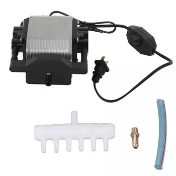 S10 Воздушный насос для лазерной резки с вспомогательным воздухом 30 л/мин Регулируемая скорость Малошумный лазерный воздушный насос для лазерного гравера 220 В