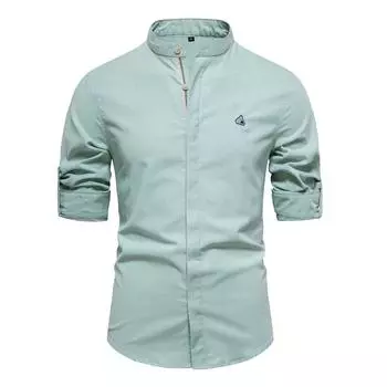 S1120636 Мужская рубашка с длинными рукавами M белый