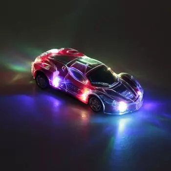 S222 Racing 1:24 Car Spectacular RC Sports Car Flashing LED Lights Radio Control Vehicle красный