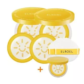 S8 Базовая конфигурация Eloel Pangpang Big Sun Cushion Season 8 2 основных продукта + 2 сменных блока + 1 мини