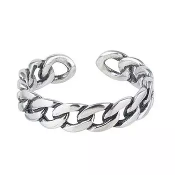 S925 нерегулярное бохо модное стерлинговое серебро геометрический регулируемый маленький крест винтажный шарм антикварное женское кольцо Resizable