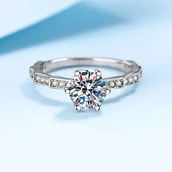 S925 серебряное кольцо женское кольцо с бриллиантом из змеиной кости, платиновое покрытие pt950, инкрустированное муассанитом, пустое поддерживающее кольцо, изысканное ювелирное изделие, подарок 9