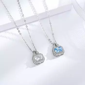 S925 Серебряное ожерелье для сумки Kangkang, женская французская нежная подвеска на сумку Kelly, роскошная сумка-тоут, цепочка на ключицу 925 Silver