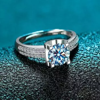 Кольцо S925 Silver Classic Bullhead Ring, женское, трендовое, индивидуальное, предложение, кольцо с четырьмя когтями и бриллиантами, маленькое, с двумя рядами, открытое кольцо на талию opening adjustable