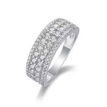 S925 Silver Shilai Ring Moissanite Ring Beauty 5