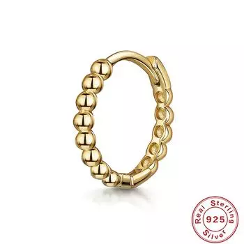 S925 Sterling Silver Cartilage Piercing Zircon Diamond Earrings Ear Buckle Earrings Earbone Ring Hipster Earrings 925 Silver