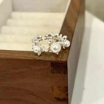 Кольцо из стерлингового серебра S925 Ins Style Элегантное индивидуальное кольцо с вышивкой в виде бабочки женское открытое кольцо Opening is adjustable