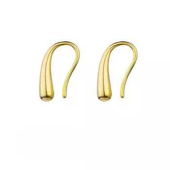 S925 Sterling Silver Stud Earrings Women S Ear Hole Earrings 2023 Tide Cold Wind Advanced Feeling Earrings Water Drop Earrings 925 Silver