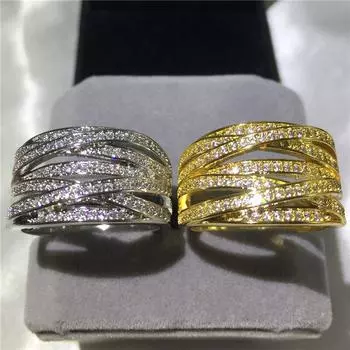 S925 стерлингового серебра цвет натуральный циркон кольца женские драгоценные камни серебро 10KT ювелирные изделия бриллиантовое кольцо 8 золотой