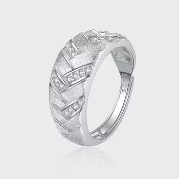 S925 стерлингового серебра ретро легкое роскошь простое нишевое повседневное кольцо высокого класса женские легкие роскошные ювелирные изделия