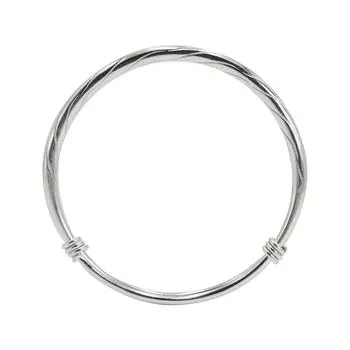 S925 Стерлингового Серебра Ручной Работы Молоток Браслет Звездная Река Женский Push Pull Ретро Простой Однотонный Студенческий Браслет Браслет Браслет Adjustable size