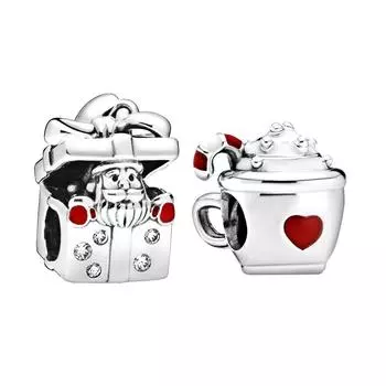 S925 стерлингового серебра теплые бусины-подвески цвета какао подходят для оригинального браслета DIY ювелирные изделия для женщин подарки на день рождения