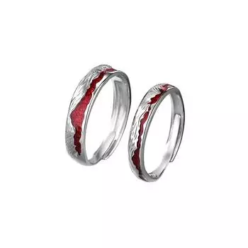 S999 серебряное кольцо для ног, легкое роскошное нишевое дизайнерское кольцо для пары, стерлинговое серебро, нестандартные ювелирные изделия для рук