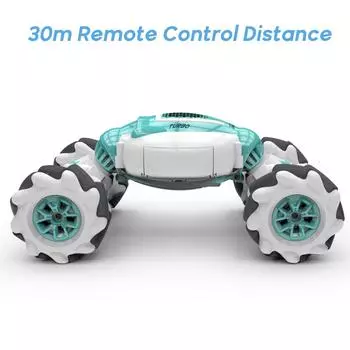 S-012 RC Stunt Car Дистанционное Управление Часы Датчик Жестов Электрическая Игрушка RC Drift Car 2,4 ГГц 4WD Вращение Подарок для Детей Мальчиков День Рождения синий