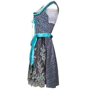 S-3XL Немецкие традиционные костюмы для Октоберфеста, альпийские национальные костюмы, женская праздничная униформа S зелёный