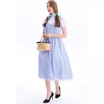 S-3XL Plus Костюм на Хеллоуин, Немецкий костюм сексуальной горничной на Октоберфест, Сценический костюм, Костюм горничной для выступлений S