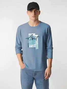 S-5XL Мужская футболка с длинными рукавами из чистого хлопка, большой размер, с круглым вырезом S