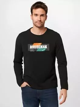 S-5XL Мужская футболка с длинными рукавами из чистого хлопка, большой размер, с круглым вырезом S