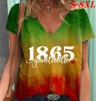 S-8XL Plus Size T-shirts For Women Summer Hippie Women s T Shirt Top Fashion Short Sleeve Print Tops Large Size Loose Tees Shirt S