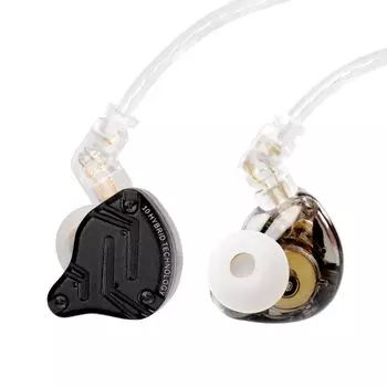 с акцентом на звук KZ ZS10 PRO Технические характеристики Усилитель басов для нет [Качество модели] 3,5 мм аудиофилов/певцов (черный, микрофон)