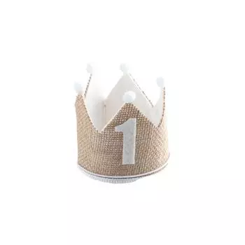 с эластичным ремешком фотореквизит юбилейная шапочка детская шляпа на день рождения мешковина корона шляпа детский декор 4 year
