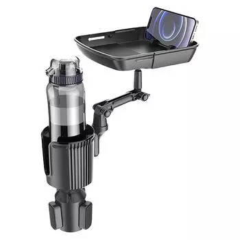 S# Автомобильный подстаканник, регулируемый мини-обеденный столик, растягивающийся держатель для мобильного телефона