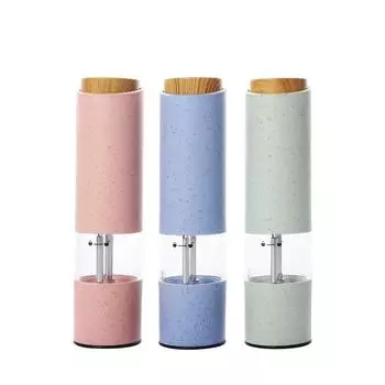 s Белый Розовый Синий Зеленый Цвет Мельница для соли и перца Керамическая мельница с легкими специями Мельница для перца