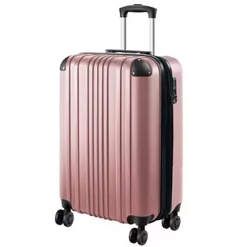 S carry case with expansion double 360 degree zipper large equipped with TSA ABS business trip carry bag [Bargiotti] Suitcase, carry-on size,