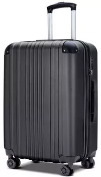 S Carry Двойная 360-градусная молния, большая, оснащена TSA ABS, для деловых поездок [Bargiotti] Чемодан, ручная кладь, размер, сверхлегкий, ударопрочный, сумка,