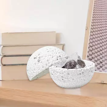 с декором ящика для хранения серый