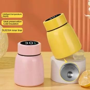 с дисплеем температуры пищевой герметичный портативный изолированный пищевой продукт большой емкости жёлтый